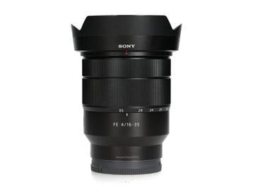 Sony FE 16-35mm f/4 ZA OSS Vario-Tessar T* - Groothoeklens, Ophalen of Verzenden, Zo goed als nieuw, Sony