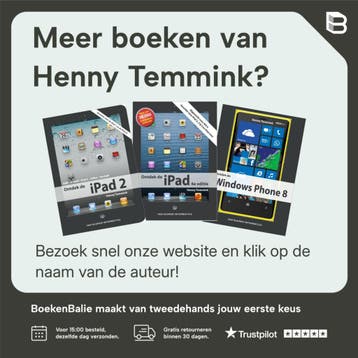 Ontdek de Android Tablet / Ontdek! - Henny Temmink, Verzenden, Zo goed als nieuw, Henny Temmink
