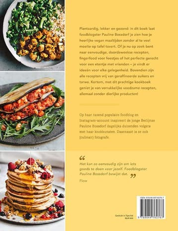Verrukkelijk vegan 9789044760767 Pauline Bossdorf, Boeken, Kookboeken, Verzenden, Zo goed als nieuw, Pauline Bossdorf