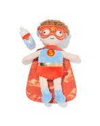 HEMA Knuffelpop superheld 43cm, Verzenden, Nieuw