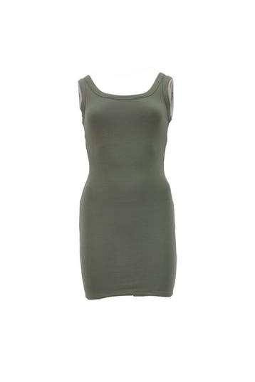 Organic Basics Jurk in maat M Groen, Organic Basics, Verzenden, Zo goed als nieuw, Groen