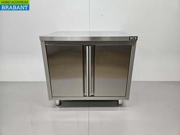RVS Werkkast Kast 2 deuren Premium-line 90 cm Horeca, Ophalen of Verzenden, Nieuw in verpakking