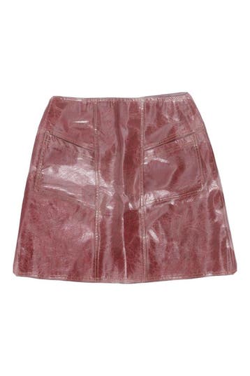 Laagam Rok in maat XS Rood, Kleding | Dames, Laagam, Verzenden, Zo goed als nieuw, Rood