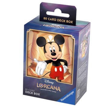 Disney Lorcana Deck Box - Mickey Mouse, Verzamelen, Disney, Ophalen of Verzenden, Nieuw