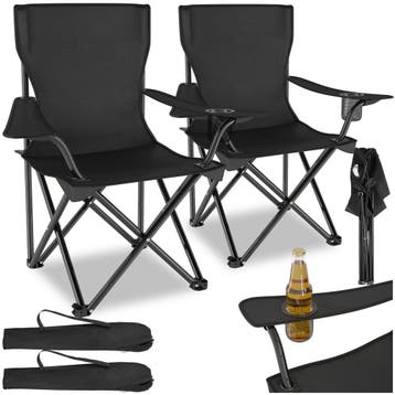 Kampeerstoelen Gil - Set van 2, Caravans en Kamperen, Verzenden, Nieuw