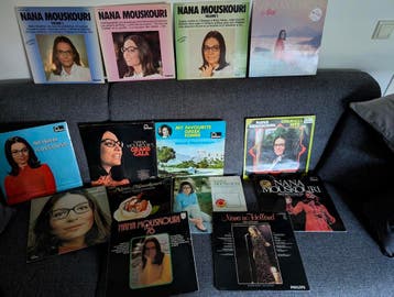 Nana Mouskouri - 14 albums !, Ophalen of Verzenden, Gebruikt