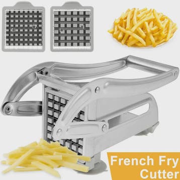 RVS Frietjes Snijder & Groentesnijder - Handmatige Aardappel, Verzenden, Nieuw in verpakking