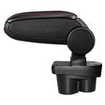 Armsteun-Opel Corsa E-11-2014-kunstleer-zwart+rood stiksel, Verzenden, Nieuw