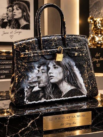 Art Stray-Nos - “ Birkin by Birkin, le poète et sa muse .