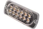Noodlicht - Cantonal LED - oranje - 113x42x12 mm - 12 LEDs, Auto diversen, Aanhangwagen-onderdelen, Ophalen of Verzenden, Nieuw
