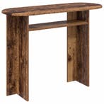 vidaXL Wandtafel met opslag Oud hout 100 x 39,5 x 75 cm, Verzenden, Nieuw, Overige houtsoorten, 75 cm of meer