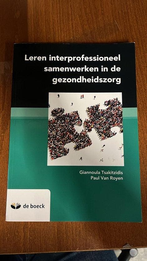 Leren interprofessioneel samenwerken in de gezondheidszorg, Boeken, Schoolboeken, Zo goed als nieuw, Verzenden