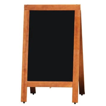 Krijtstoepbord | Hout | Schrijfvlak 560x860mm Olympia, Verzenden, Nieuw in verpakking