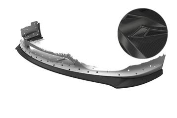 Cup spoilerlip met ABE voor Porsche 987 Boxster CSL725-C, Verzenden, Nieuw