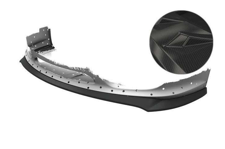 Cup spoilerlip met ABE voor Porsche 987 Boxster CSL725-C, Auto-onderdelen, Carrosserie en Plaatwerk, Nieuw, Verzenden