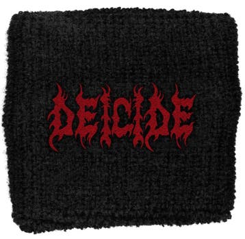 Deicide - Logo - wristband zweetbandje officiële merchandise, Ophalen of Verzenden, Nieuw, Kleding