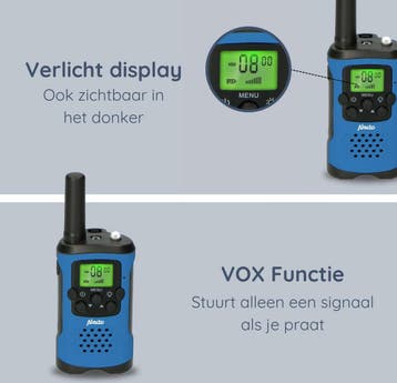 Walkie Talkie - Voor kinderen en volwassenen - Portofoon - O, Verzenden, Zo goed als nieuw