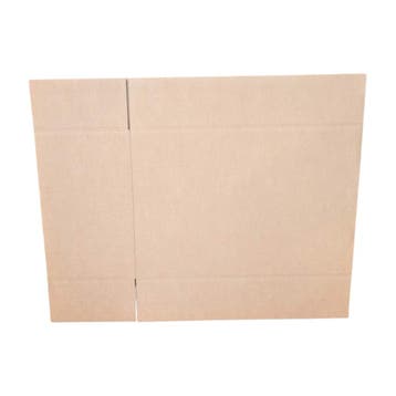 Verzenddoos 920x380x610 mm dubbelgolf karton bruin fefco, Ophalen of Verzenden