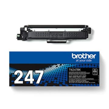 Brother TN-247BK toner zwart hoge capaciteit (origineel), Verzenden, Nieuw, Toner, Brother