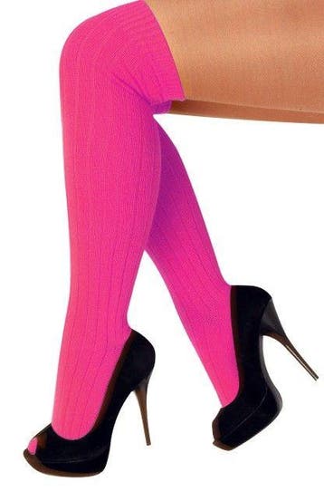 Kniekousen fluor pink, Kleding | Dames, Ophalen of Verzenden, Nieuw