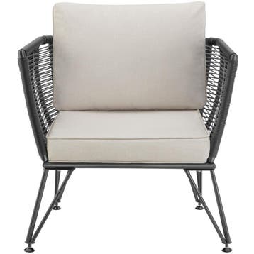 Loungestoelen set Sundo in touwdesign - Set van 2, Verzenden, Nieuw