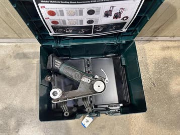Metabo Accu Pijpbandenschuurmachine RB 18 LTX 60 18V, zonder, Ophalen of Verzenden, Gebruikt