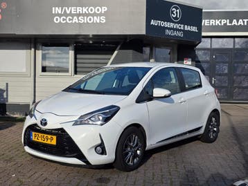 Toyota Yaris 1.5 Vvt-i 111pk 5D CVT 2017 Wit, Wit, Nieuw, Yaris, Benzine