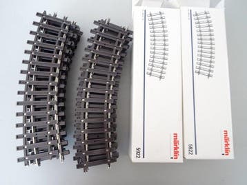Märklin 1 - 5922 - Modeltrein (20) - 20 gebogen sporen,, Hobby en Vrije tijd, Modeltreinen | Overige schalen, Nieuw