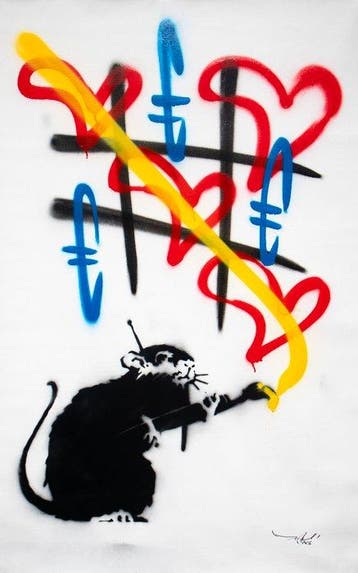 RAM - Vs Bansky Rat - Street Love Original Style - XXL Size