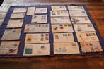 Overzeese Rijksdelen 1895/1966 - Enveloppen en FDC van, Postzegels en Munten, Postzegels | Nederland, Gestempeld