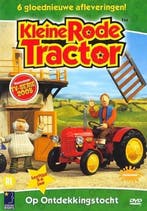 Kleine rode tractor op ontdekkingstocht (dvd tweedehands, Ophalen of Verzenden, Zo goed als nieuw