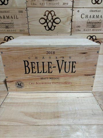 2018 Chateau Belle-Vue - Haut-Médoc Cru Bourgeois - 6, Verzamelen, Nieuw