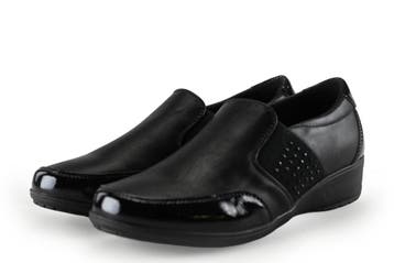 Charmosa Slippers in maat 38 Zwart, Kleding | Dames, Schoenen, Slippers, Verzenden, Zwart, Zo goed als nieuw