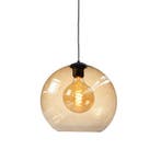Highlight | Glazen lampenkap 20 cm | Goudkleurig glas, Overige kleuren, 25 tot 50 cm, Rond, Nieuw