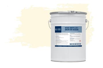 Wixx Deur en Kozijn Beits UV+ RAL 1015 | Ivoorwit 1L, Verzenden, Wit, Nieuw, Beits