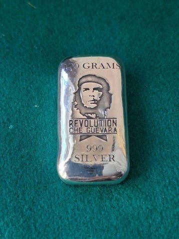 100 gram - Zilver .999 - Roona Trading