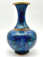 Vaas - cloisonné - China - Vaas (Zonder minimumprijs)