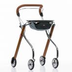 Rollator Trust Care Let's Go Indoor Teak (Nieuw), Ophalen of Verzenden, Opvouwbaar, Nieuw