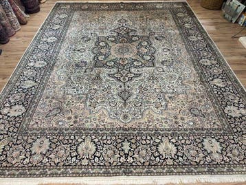 Ghoum - Vloerkleed - 3.7 m - 2.85 m - Kasjmier Zijde, Nieuw