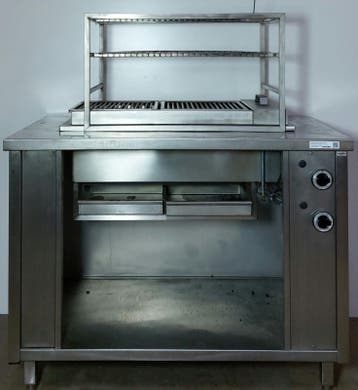 Occasion gasgrill met open onderkast, Ophalen, Gebruikt, Overige typen