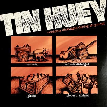 LP gebruikt - Tin Huey - Contents Dislodged During Shipment, Verzenden, Zo goed als nieuw, Overige formaten