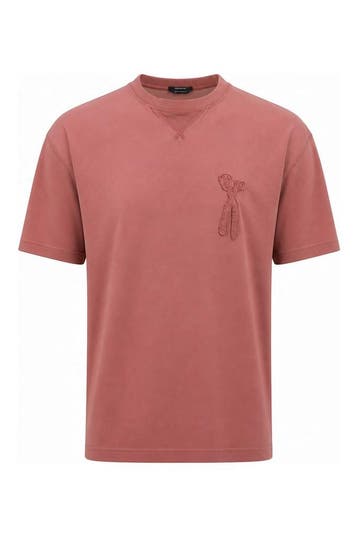 Denham T-shirt in maat L Roze, Verzenden, Gedragen, Overige kleuren, Denham