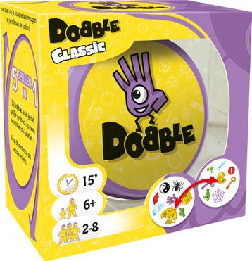 Dobble Classic (NL) - Kaartspel | Asmodee - Kaartspellen, Hobby en Vrije tijd, Gezelschapsspellen | Kaartspellen, Verzenden, Nieuw