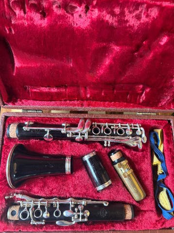 Buffet Crampon RC Bb klarinet Boehm / uitgebreid mechaniek, Gebruikt, Met koffer, Hout, Ophalen