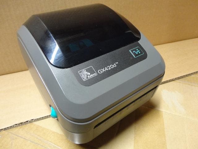Zebra GX420d Barcode Shipping  Label Printer USB, Computers en Software, Printerbenodigdheden, Gebruikt, Ophalen of Verzenden
