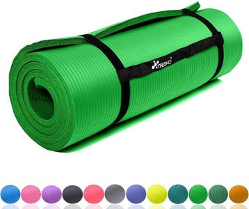 Yogamat - Fitness mat - Sportmat - Yoga mat extra dik - 190x, Verzenden, Zo goed als nieuw