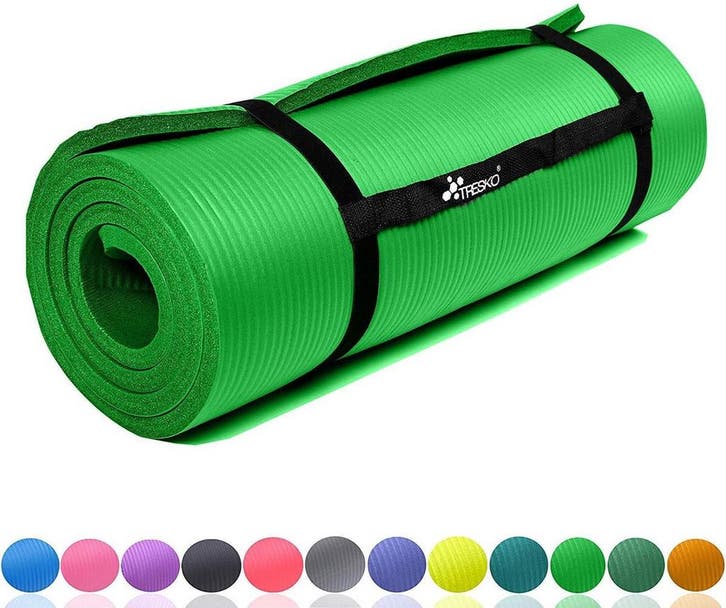 Yogamat - Fitness mat - Sportmat - Yoga mat extra dik - 190x, Sport en Fitness, Yoga en Pilates, Zo goed als nieuw, Verzenden