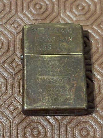 Zippo - Rare Zippo Vietnam BONG-SON 69-70 - Zakaansteker -, Nieuw