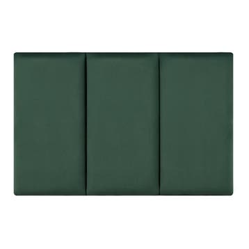 Gestoffeerde wandpanelen Carpino set van 3 fluweel 60x30 cm, Verzenden, Nieuw