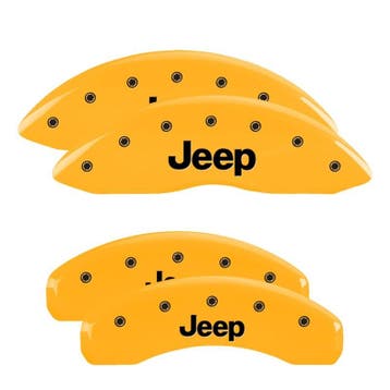 MGP 4 Caliper Covers Engraved Front & Rear 11-15 Jeep Grand, Ophalen of Verzenden, Nieuw